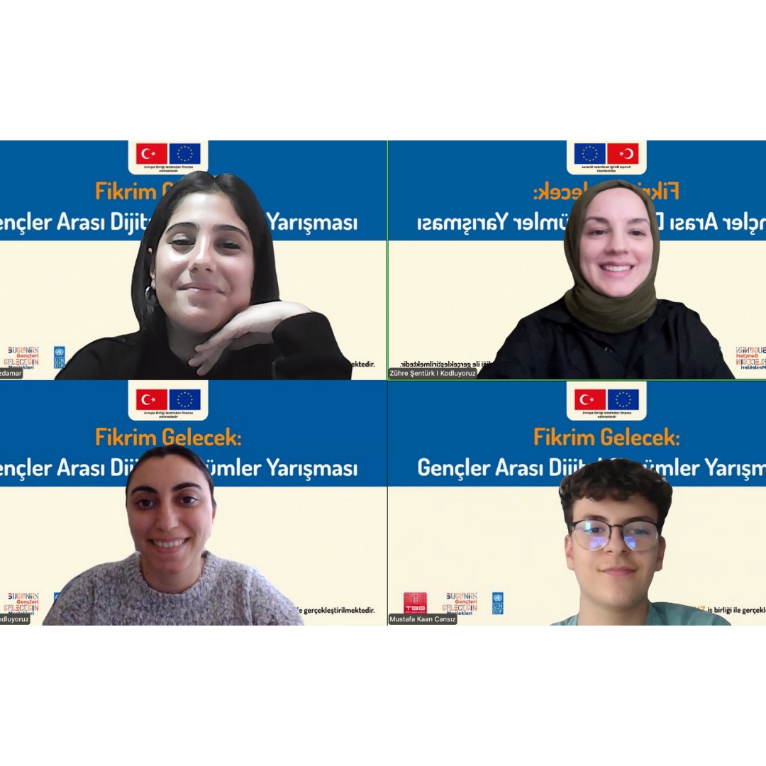 Ideathon mentorluk oturumları - Ekipler online destek alıyor